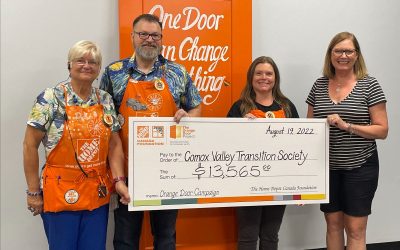 Local Orange Door Campaign raised $13,565 for CVTS this Summer!